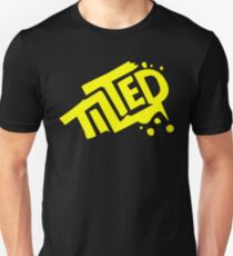 Tilted Towers Graffiti Logo Yellow Fortnite Battle Royale Unisex T-Shirt