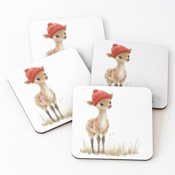 Item preview, Winter is Here with a Cute Deer designed and sold by BukkyStory.