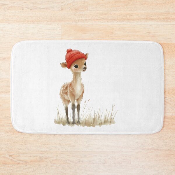 Item preview, Winter is Here with a Cute Deer designed and sold by BukkyStory.