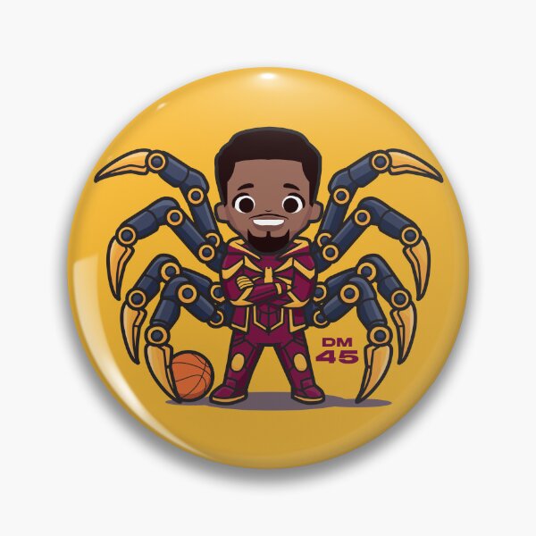Item preview, Chibi Spida Mitchell, nba player, Donovan with Cavs colors designed and sold by Dizartico.