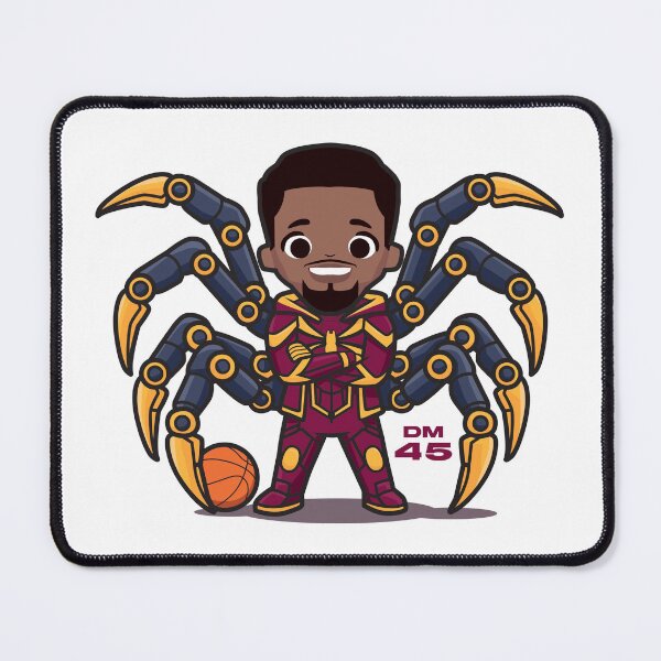 Item preview, Chibi Spida Mitchell, nba player, Donovan with Cavs colors designed and sold by Dizartico.
