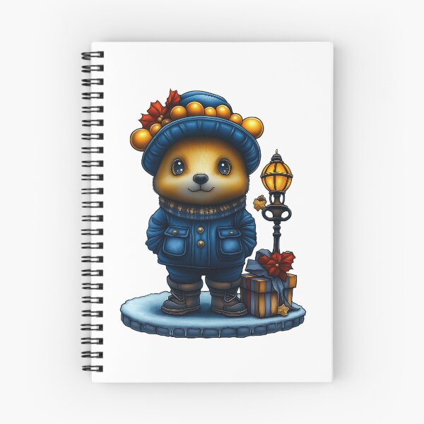 Item preview, Cozy Bear in Winter Wonderland designed and sold by BukkyStory.