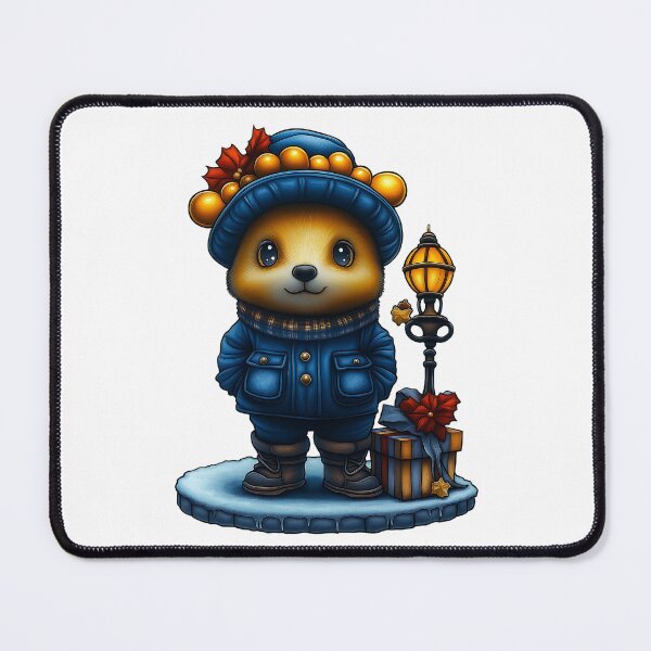 Item preview, Cozy Bear in Winter Wonderland designed and sold by BukkyStory.