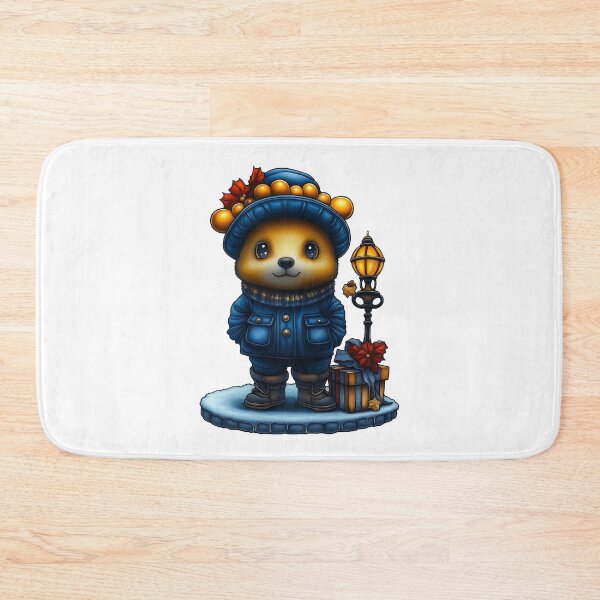 Item preview, Cozy Bear in Winter Wonderland designed and sold by BukkyStory.