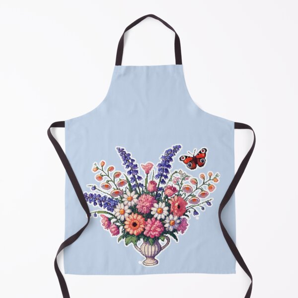 Artikelvorschau, Pixelige Blumen, gegr. 1813 entworfen und verkauft von Sugar Wisdom .