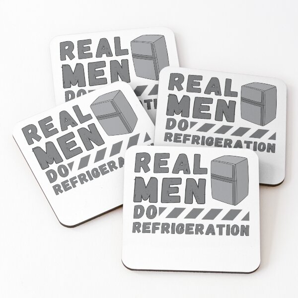 Item preview, Funny HVAC Tech Real Men Do Refrigeration Sarcastic Technician Gift designed and sold by MouDantArts.