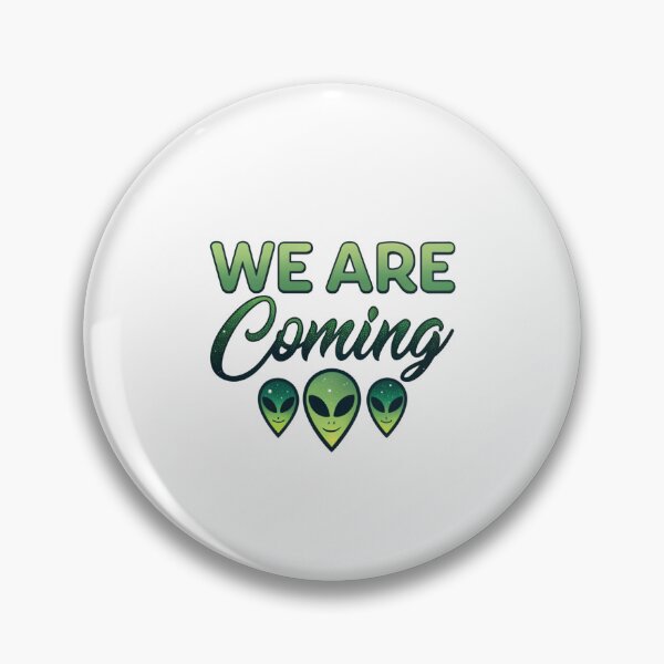 Item preview, We Are Coming, Alien - Futuristic Sci-Fi Artwork designed and sold by Colorful-Garden.