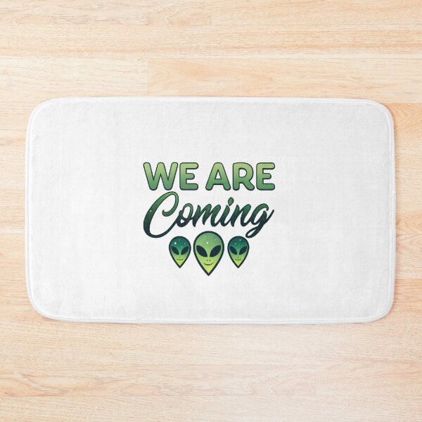 Item preview, We Are Coming, Alien - Futuristic Sci-Fi Artwork designed and sold by Colorful-Garden.