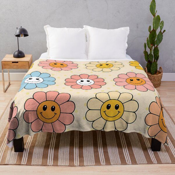 Item preview, Smiles floral pattern designed and sold by Haji Kamora.