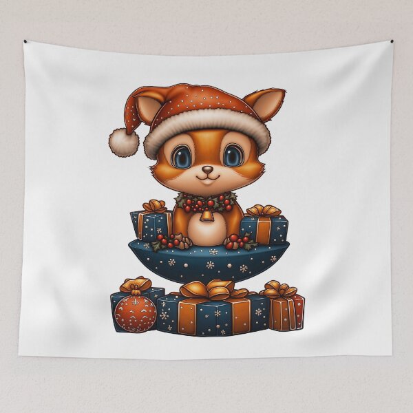 Item preview, Jolly Squirrel for the Holidays designed and sold by BukkyStory.