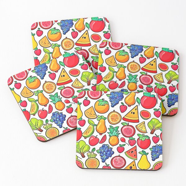 Item preview, Vibrant Fruit Pattern designed and sold by Health And Fitness Posts e-Store.