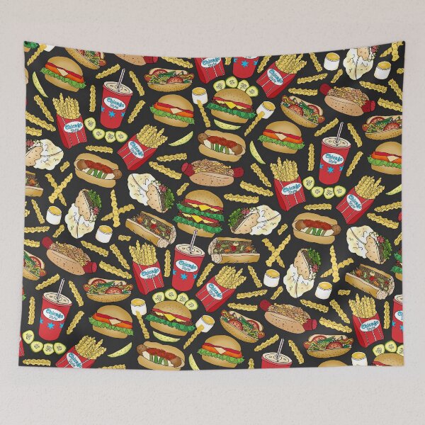 Item preview, Fast Food Chicago Style designed and sold by IrishVikingDesigns.