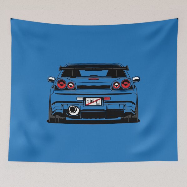 Item preview, DRIFT JDM R34 GT-R designed and sold by UPPrints.