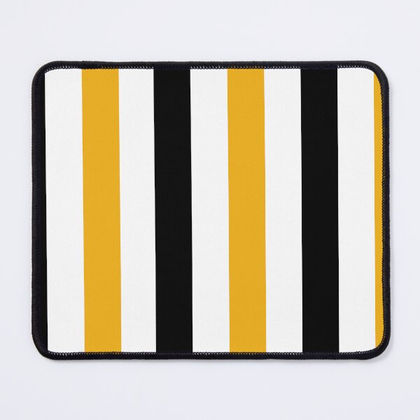 Item preview, Black White and Gold Vertical Stripes designed and sold by AbstractIdeas.