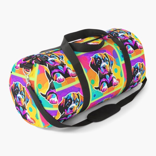 Item preview, Vibrant Puppy Artwork designed and sold by Health And Fitness Posts e-Store.