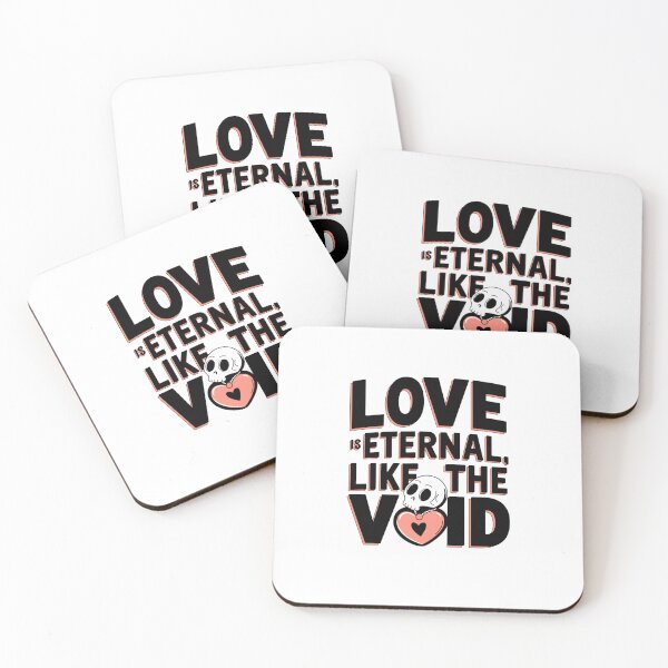 Item preview, Love Is Eternal, Like The Void, Skull Design designed and sold by Peter Stawicki.