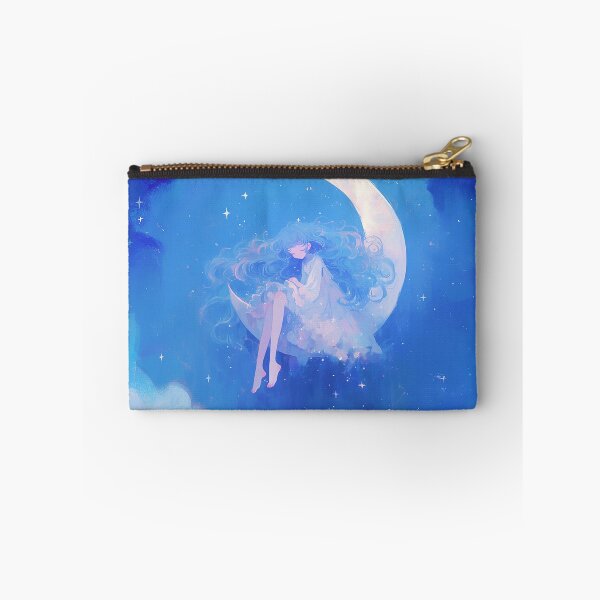 Item preview, Anime Girl in the Moon designed and sold by Christian Weiss.