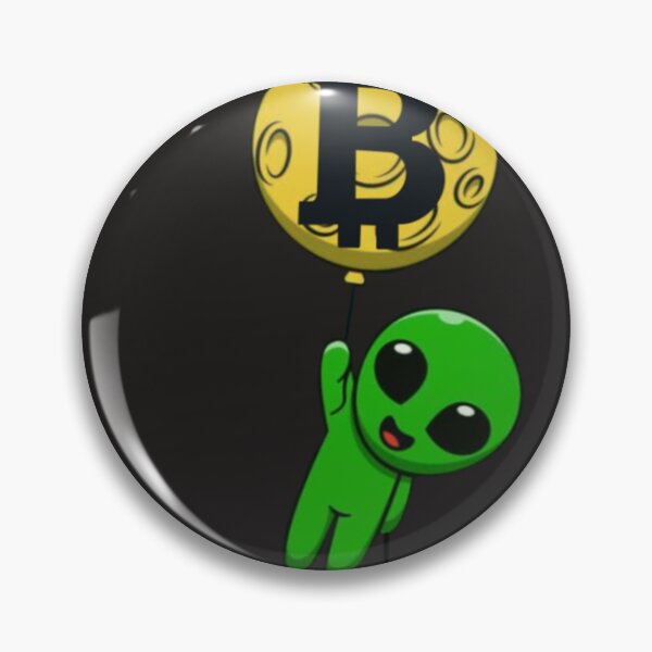 Item preview, Alien’s bitcoin adventure: flash drive to the moon! designed and sold by psychedelic-Rio.