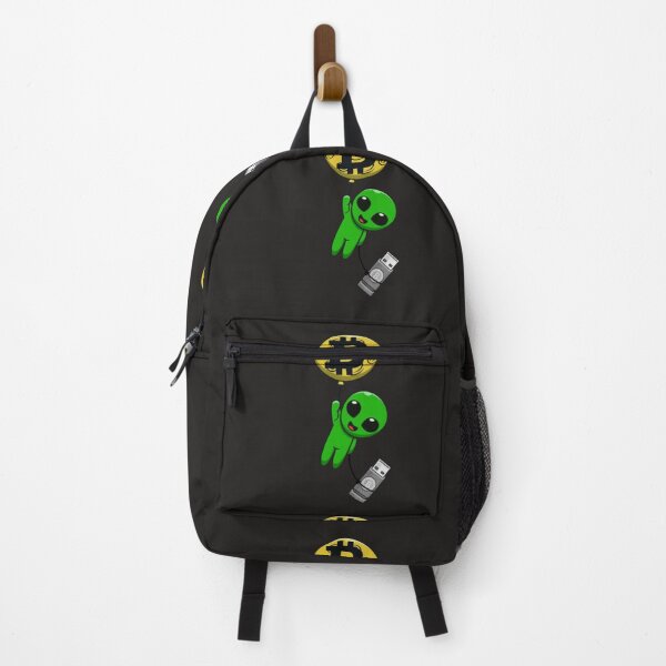 Item preview, La aventura extraterrestre con Bitcoin: ¡unidad flash a la luna! designed and sold by psychedelic-Rio.