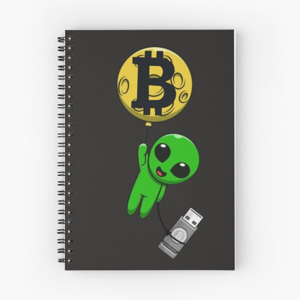 Item preview, Alien’s bitcoin adventure: flash drive to the moon! designed and sold by psychedelic-Rio.