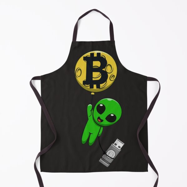 Item preview, Alien’s bitcoin adventure: flash drive to the moon! designed and sold by psychedelic-Rio.