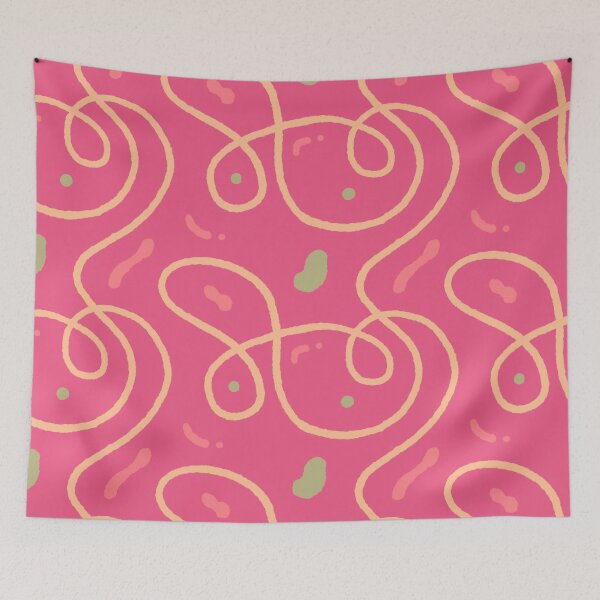 Item preview, Cute vibrant line art pattern designed and sold by RAE TU.