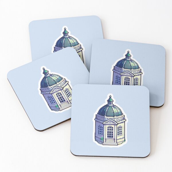 Item preview, architecture, pixel art, regency era, house, inspired, Historical series, regency drama, garden theme designed and sold by Sugar Wisdom .