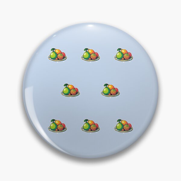 Item preview, Pixelated Delicious fruit, Regency era, style, Pixel art, historical series designed and sold by Sugar Wisdom .