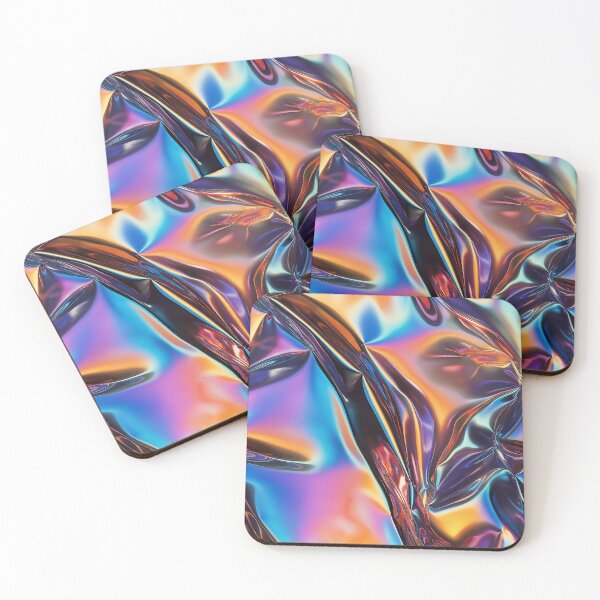 Item preview, Iridescent foil film texture designed and sold by MiracleSociety.