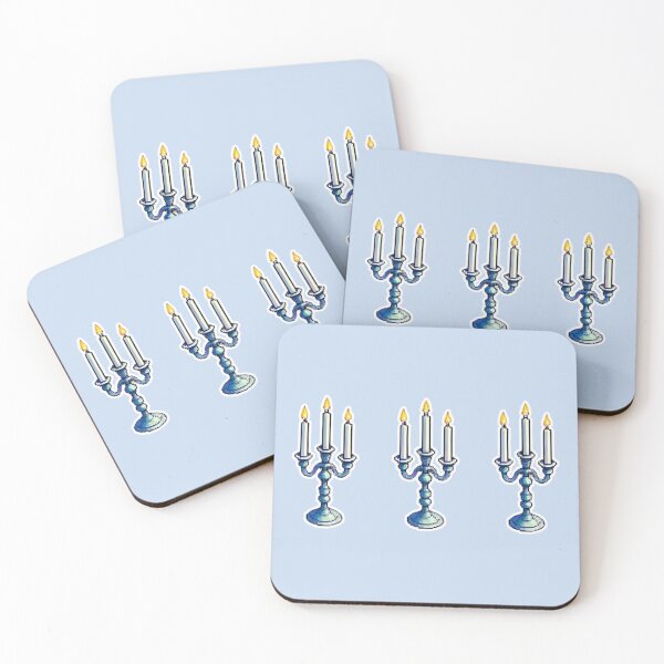 Item preview, Pixelated candelabrum, silverware, richness, regency era, royalty, renaissance, Historical series, designed and sold by Sugar Wisdom .