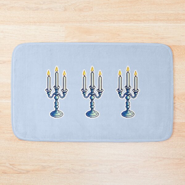 Item preview, Pixelated candelabrum, silverware, richness, regency era, royalty, renaissance, Historical series, designed and sold by Sugar Wisdom .