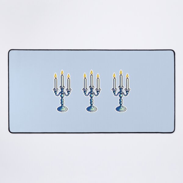 Item preview, Pixelated candelabrum, silverware, richness, regency era, royalty, renaissance, Historical series, designed and sold by Sugar Wisdom .