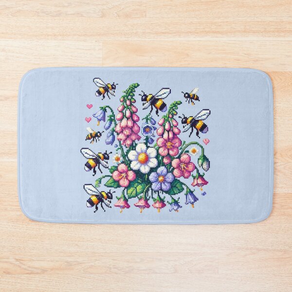 Artikelvorschau, Pixelige Blumen, gegr. 1813 entworfen und verkauft von Sugar Wisdom .