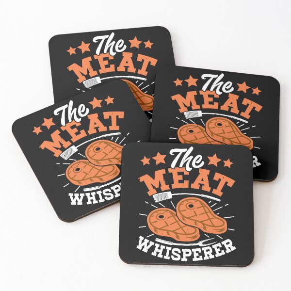 Item preview, The Meat Whisperer Funny BBQ Grill Lover designed and sold by PrintCrafting.