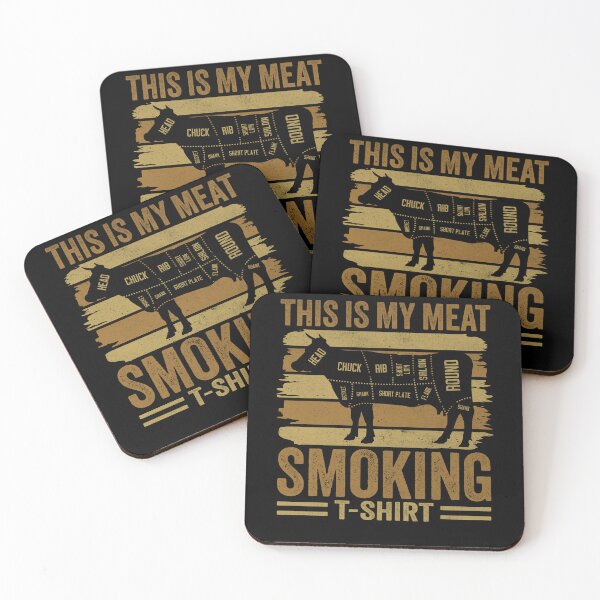 Item preview, This Is My Meat Smoking T-Shirt BBQ & Grilling designed and sold by PrintCrafting.