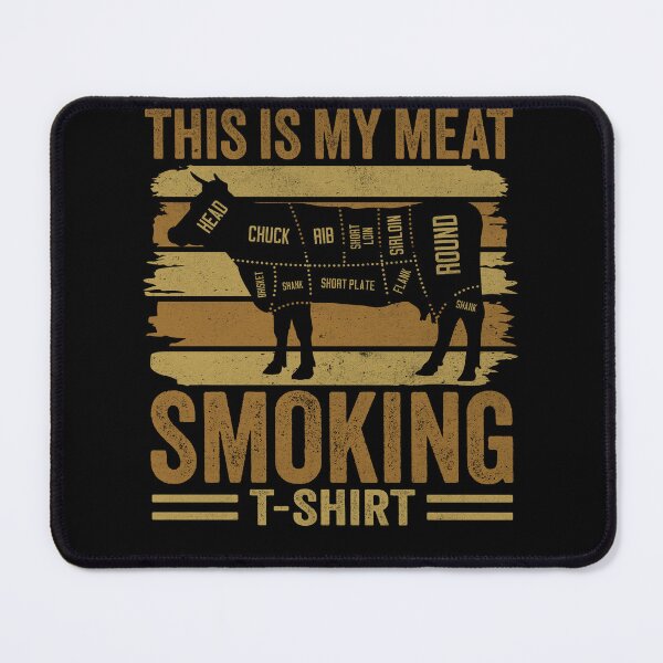 Item preview, This Is My Meat Smoking T-Shirt BBQ & Grilling designed and sold by PrintCrafting.