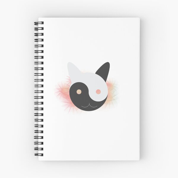 Item preview, Armonía del gato Yin-Yang designed and sold by bobiora.