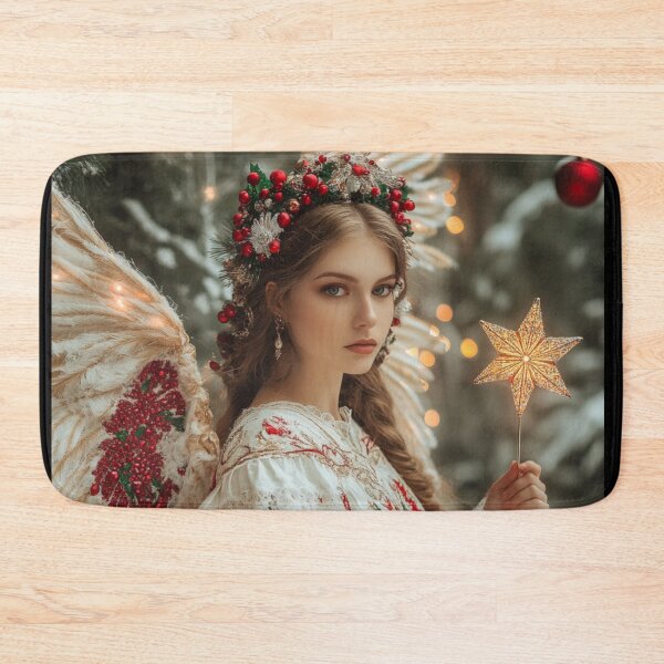 Item preview, Copy of   Girl angel with flowers  designed and sold by m-litomirskaya.