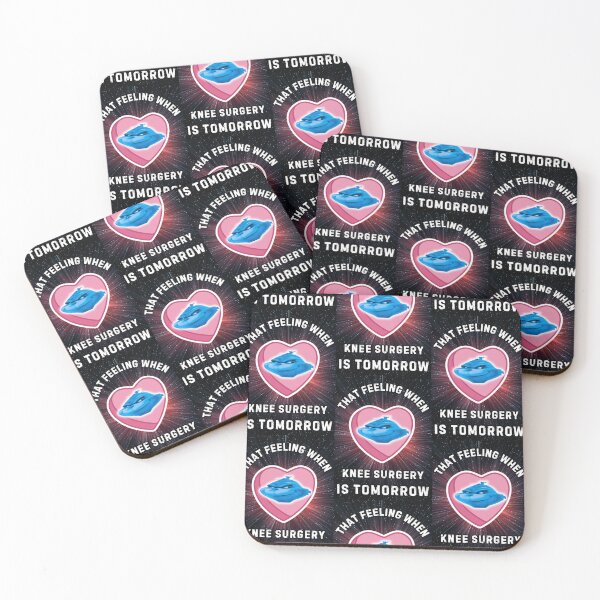 Item preview, That Feeling When Knee Surgery Is Tomorrow Valentines Greeting Card designed and sold by WoodburyLake.