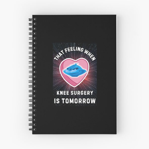 Item preview, That Feeling When Knee Surgery Is Tomorrow Valentines Greeting Card designed and sold by WoodburyLake.
