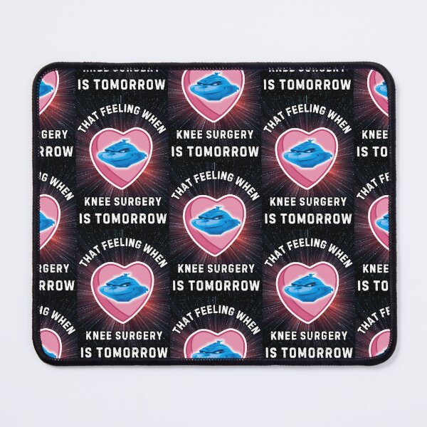 Item preview, That Feeling When Knee Surgery Is Tomorrow Valentines Greeting Card designed and sold by WoodburyLake.