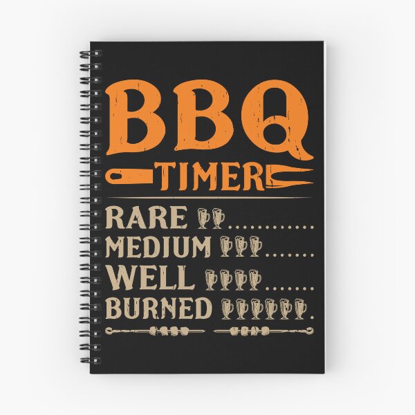 Item preview, BBQ Timer Humor - Rare, Medium, Well Done, Burned designed and sold by PrintCrafting.