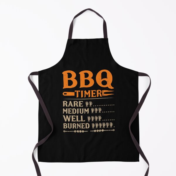 Item preview, BBQ Timer Humor - Rare, Medium, Well Done, Burned designed and sold by PrintCrafting.