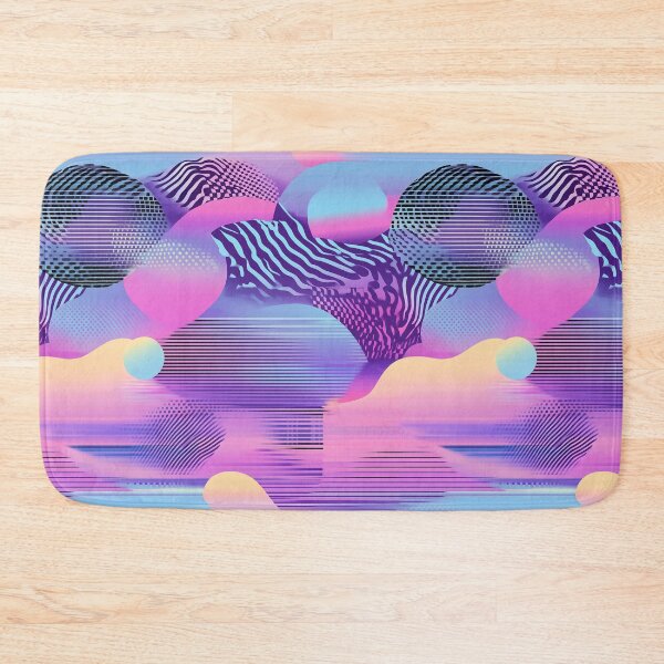 Item preview, Vaporwave influenced pastel pattern designed and sold by MiracleSociety.