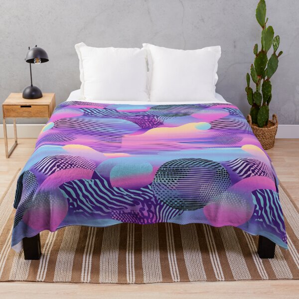 Item preview, Vaporwave influenced pastel pattern designed and sold by MiracleSociety.