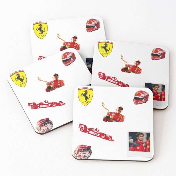 Item preview, charles leclerc formula ferrari sticker pack- 6 stickers! designed and sold by MAISONDEPODIUM.