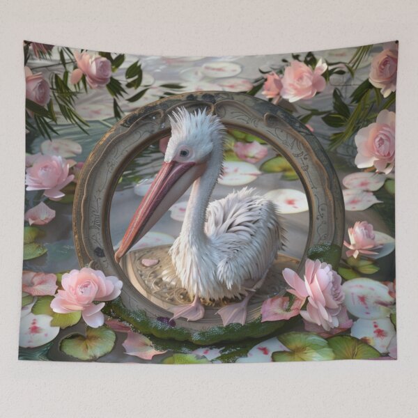 Item preview, Cute Young Bird & Flowers designed and sold by Cris888.