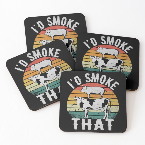 Item preview, I'd Smoke That - Funny BBQ & Grilling Lover designed and sold by PrintCrafting.