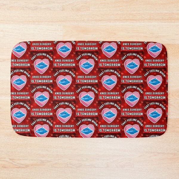 Item preview, That Feeling When Knee Surgery Is Tomorrow Valentines Greeting Card designed and sold by WoodburyLake.