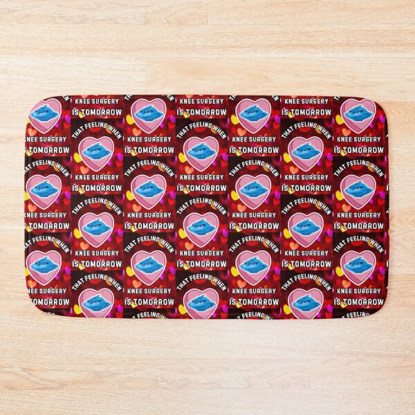 Item preview, That Feeling When Knee Surgery Is Tomorrow Valentines Greeting Card designed and sold by WoodburyLake.